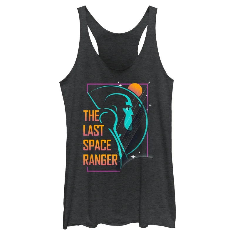 Women's Lightyear The Last Space Ranger Racerback Tank Top adorable tank top