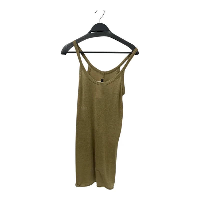 Rick Owens Lilies/SL Dress/S/Cotton/GRN/ Turtleneck Warm Winter