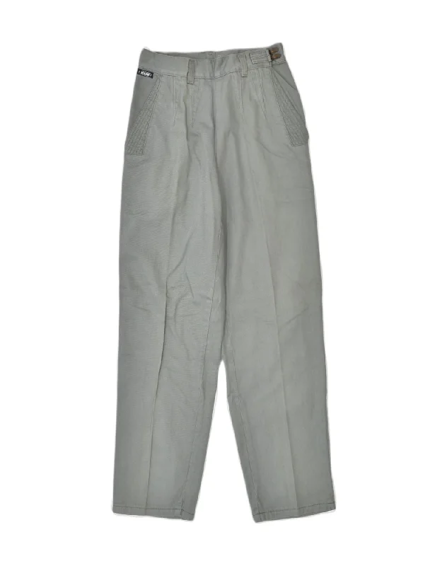 MASH Womens Pegged Casual Trousers W26 L29 Grey Cotton Trousers Review Highly