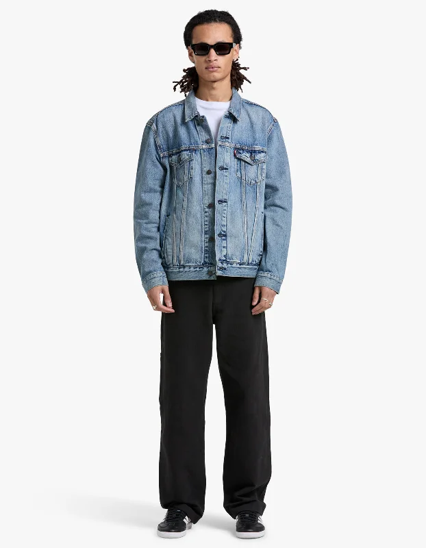 The Trucker Jacket - Skyline Mesh Jacket Canvas Jacket Denim Jacket