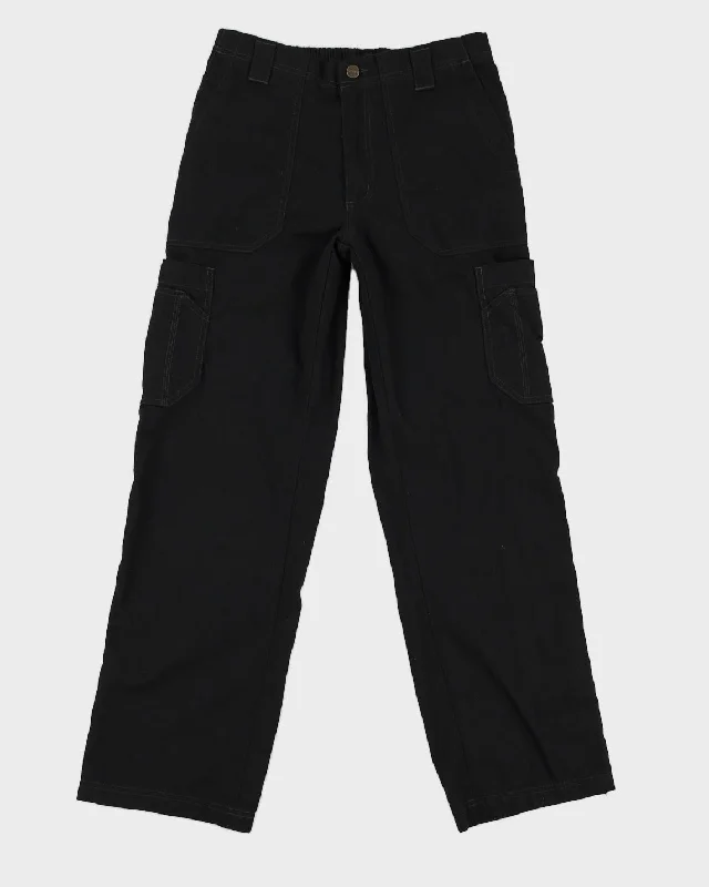Carhartt Women's Black Cargo Trousers - XS Trousers Designer Luxury