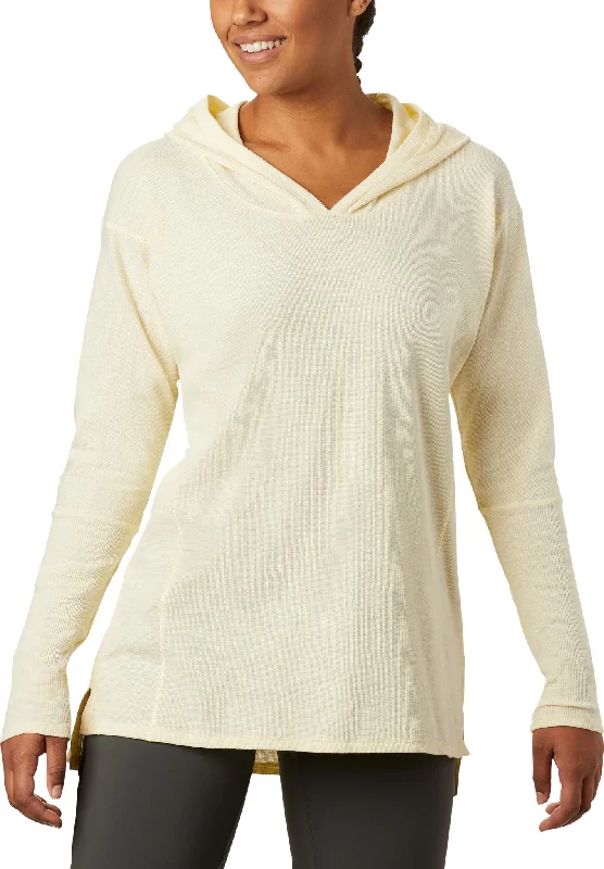 Longer Days Hoodie - Women's|-|Chandail à capuchon Longer Days - Femme Hoodie with Hem Detail Decorative Unique