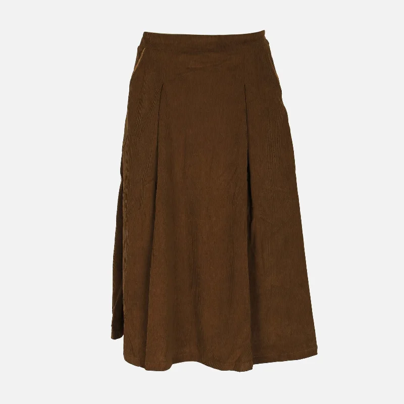 WOMEN SKIRT flowy skirt hem