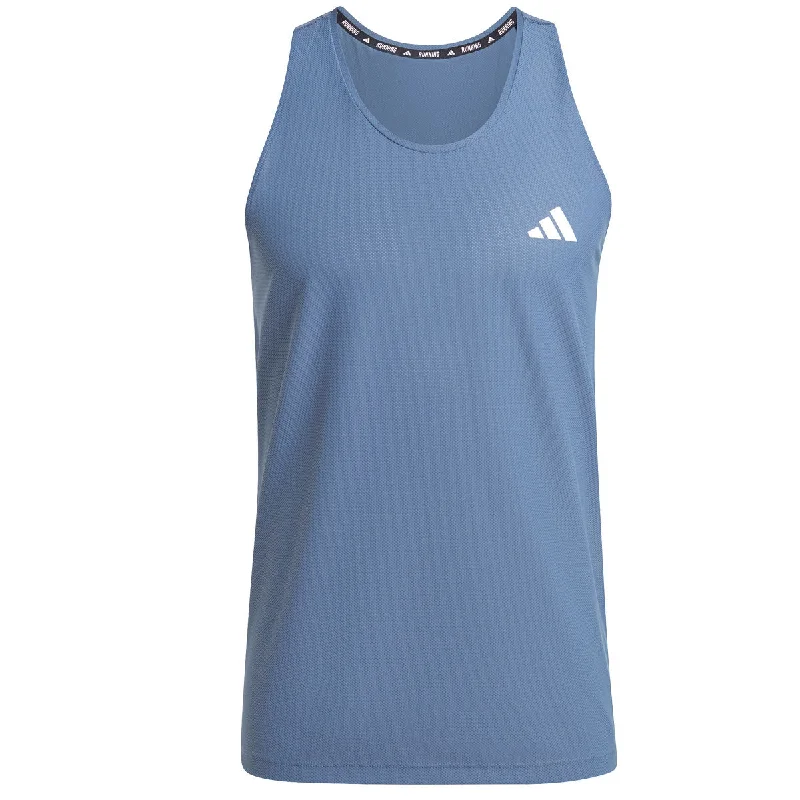 adidas Own The Run Tank Top - Mens - Ink stylish tank top