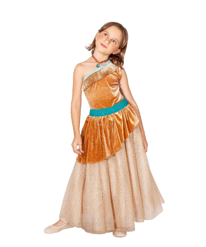 Princess Pocahontas Costume Dress Pencil Office Professional