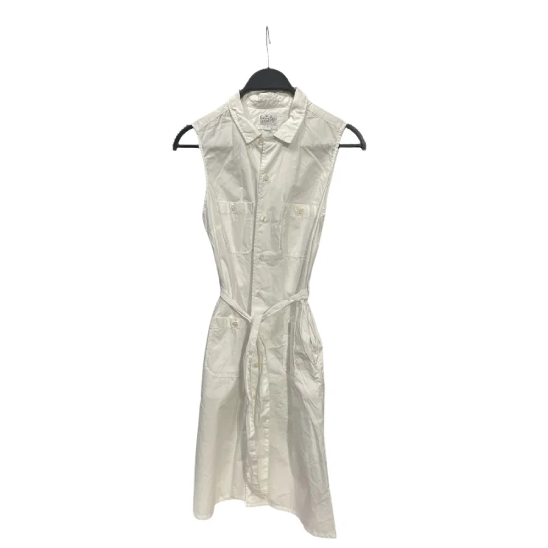 Engineered Garments/SL Dress/1/Cotton/WHT/CARGO POCKETS empire Waist empire