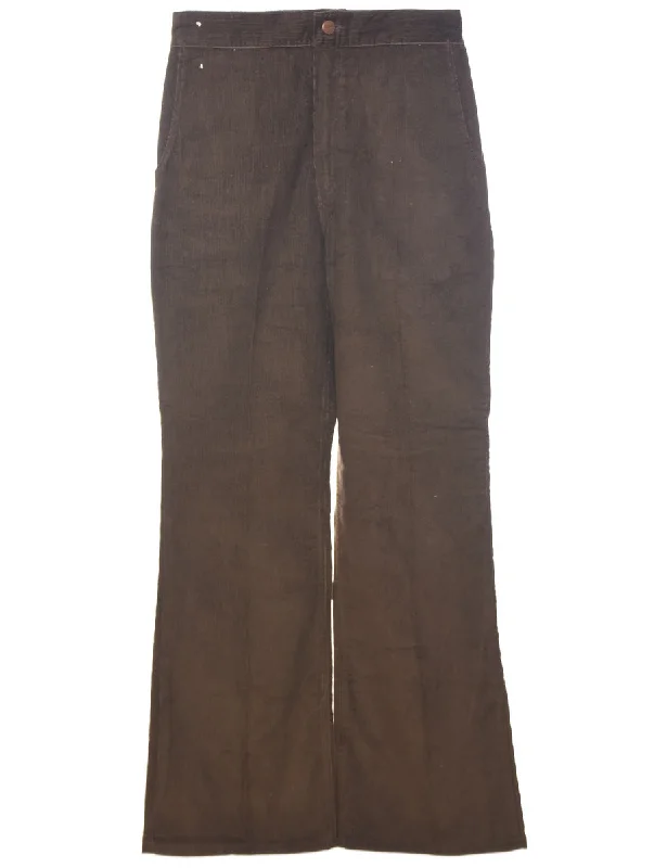 Corduroy Fabric Trousers - W28 L32 Trousers Timeless Classic