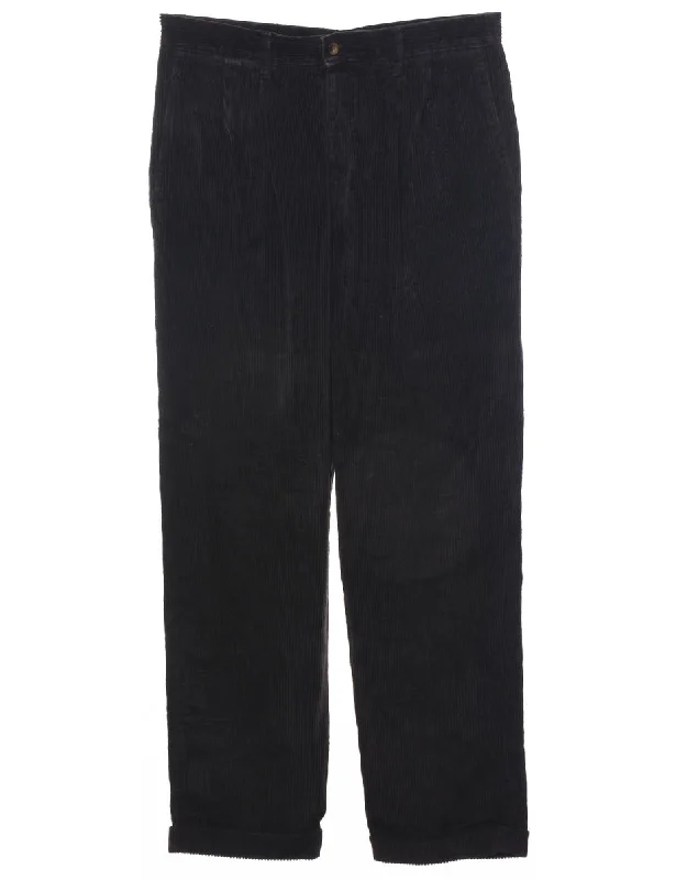 Dockers Corduroy Trousers - W34 L32 Trousers Pleated Formal