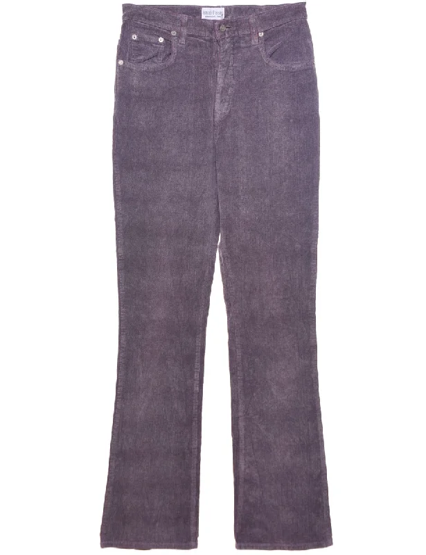 Boot Cut Trousers - W29 L35 Trousers Vintage Classic