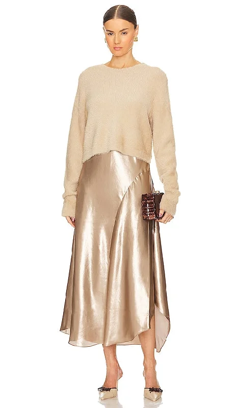 ALLSAINTS Megan Dress in Beige