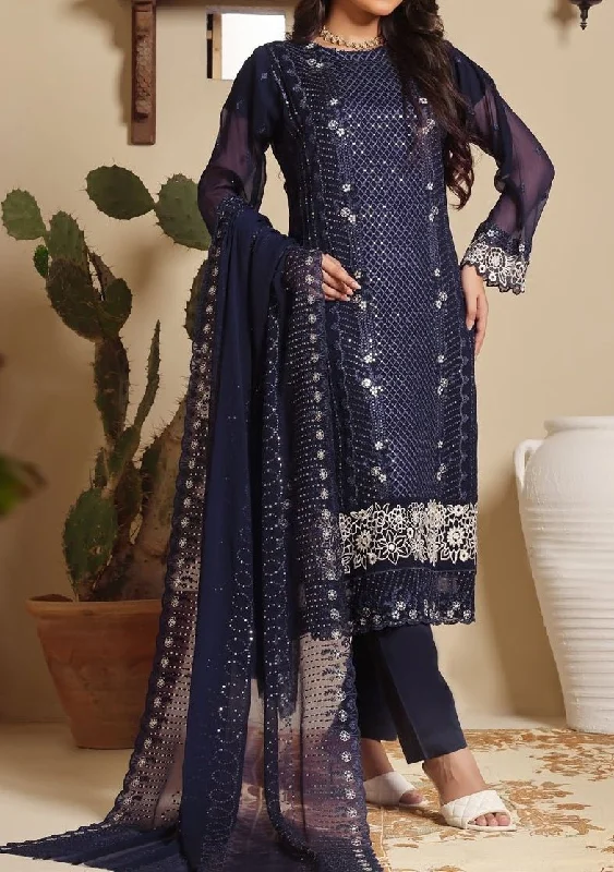 Bin Hameed Ziva Luxury Embroidered Chiffon Dress