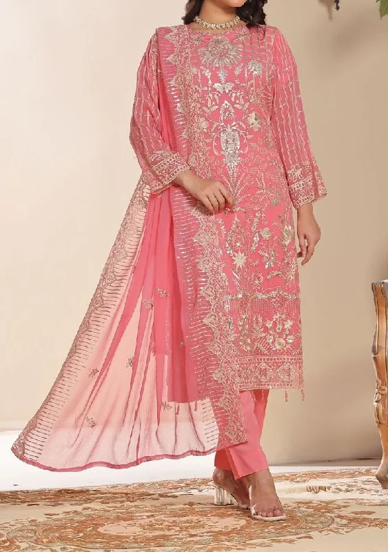 Bin Hameed Ziva Luxury Embroidered Chiffon Dress