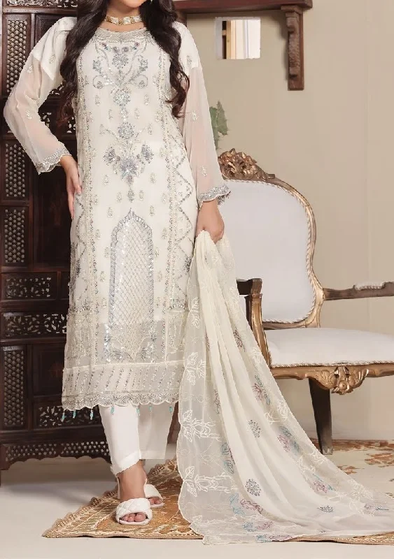 Bin Hameed Ziva Luxury Embroidered Chiffon Dress