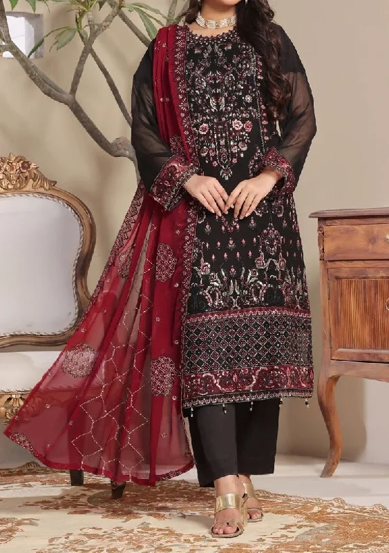 Bin Hameed Ziva Luxury Embroidered Chiffon Dress