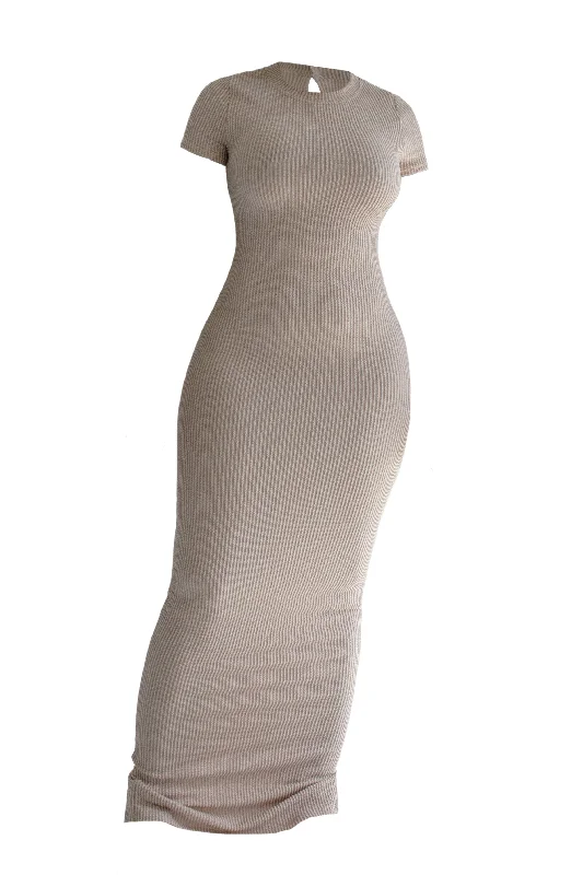 Deni Dress (Deep Cream)