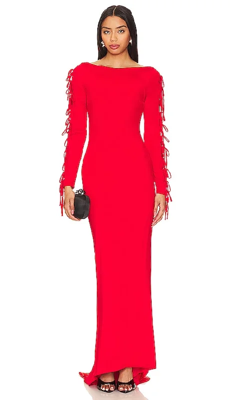 NBD Simone Gown in Red