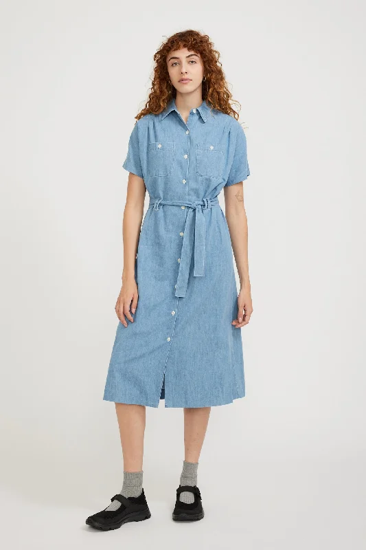 New Drew Dress Light Blue