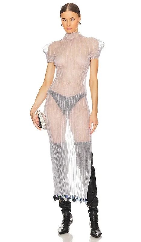 PH5 Erica Sheer Dress in Grey