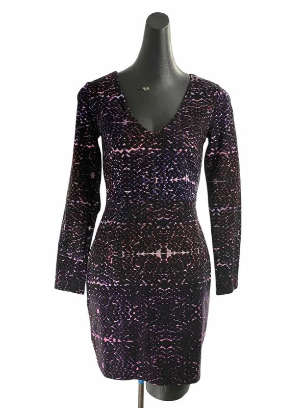 Presley Skye Size S Black Purple Dress
