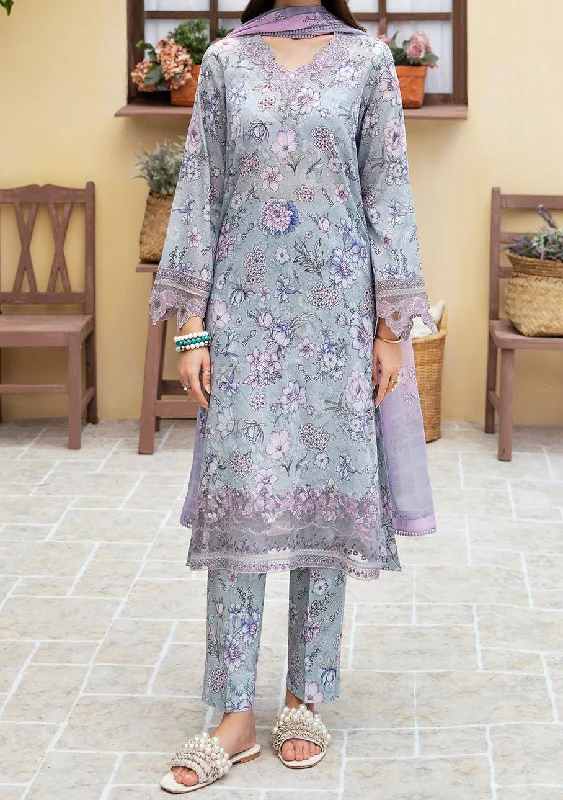 Ramsha Rangrez Embroidered Printed Lawn Dress