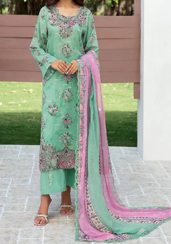 Ramsha Rangrez Embroidered Printed Lawn Dress