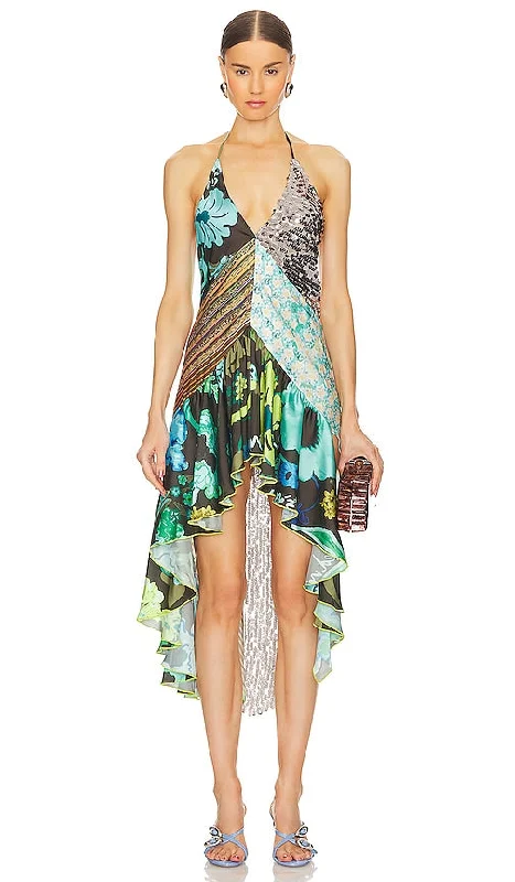 SIEDRES Izen Dress in Blue
