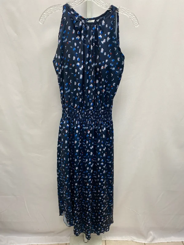 Size 4 Shebird Navy Print Dress