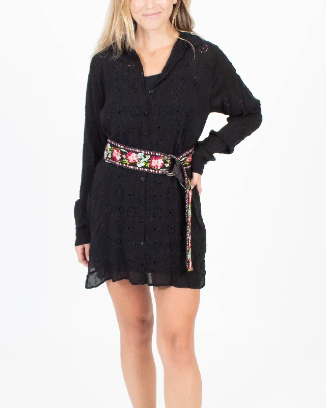 Tunic Dress With Belt