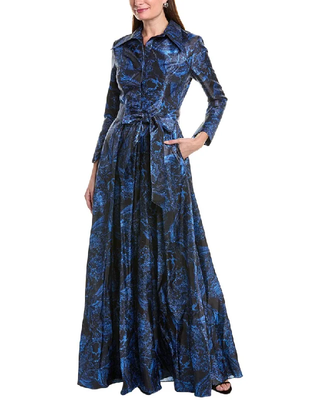 Rene Ruiz Shirt Gown Front Pockets Side Pockets Patch Pockets