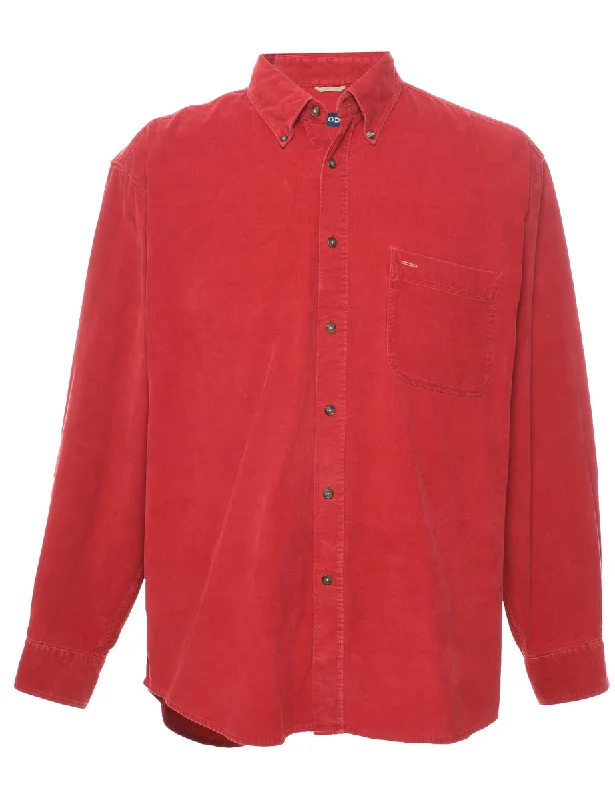 Izod Corduroy Shirt - L Jersey Fabric Tulle Fabric Batik Fabric