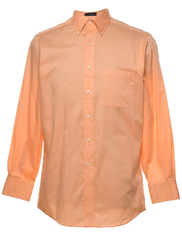 Izod Shirt - M Houndstooth Herringbone Solid