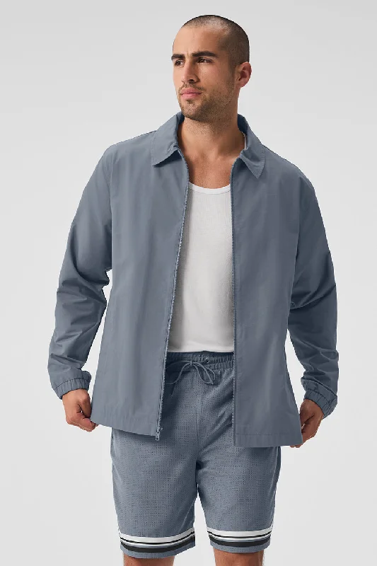 Torrent Overshirt - Steel Grey Oversized T-Shirt Spandex breathable