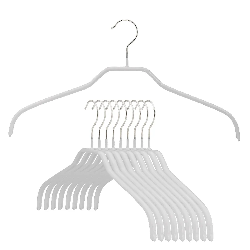 Silhouette Shirt Hanger, Narrow Version, 36-F, White Welt Pockets Slit Pockets