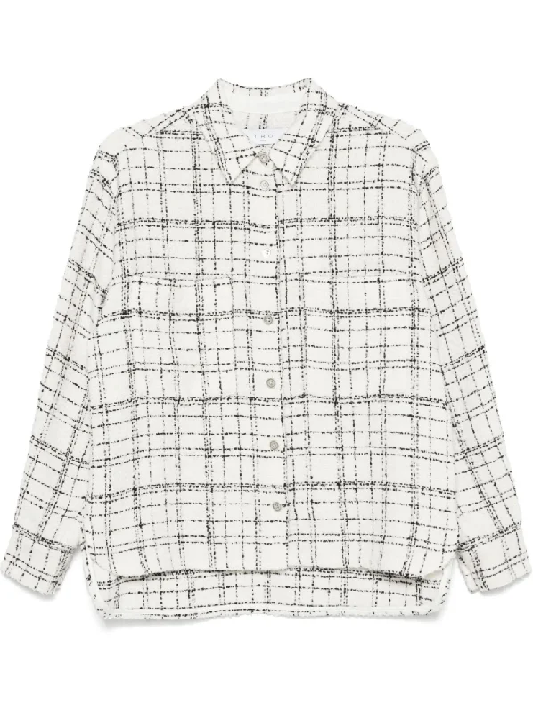 Zunny  check shirt Satin Fabric Silk Fabric Chiffon Fabric