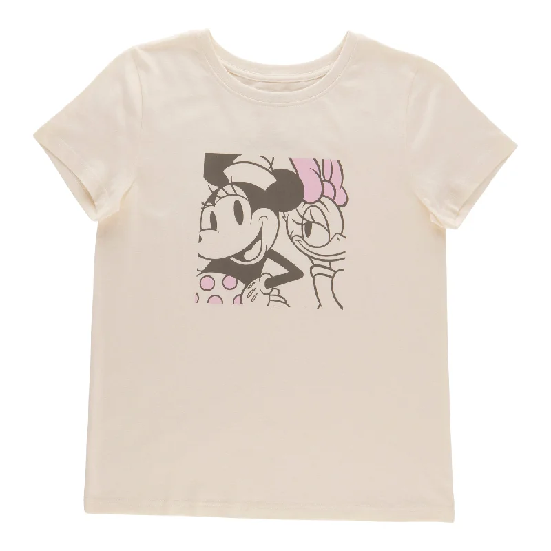 Disney Women's Licensed Tee Mesh Canvas Denim